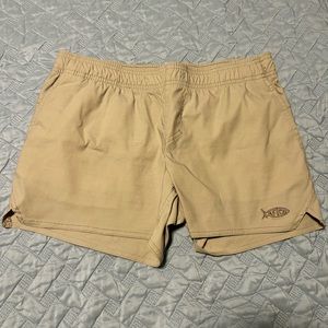 Tan AFTCO shorts